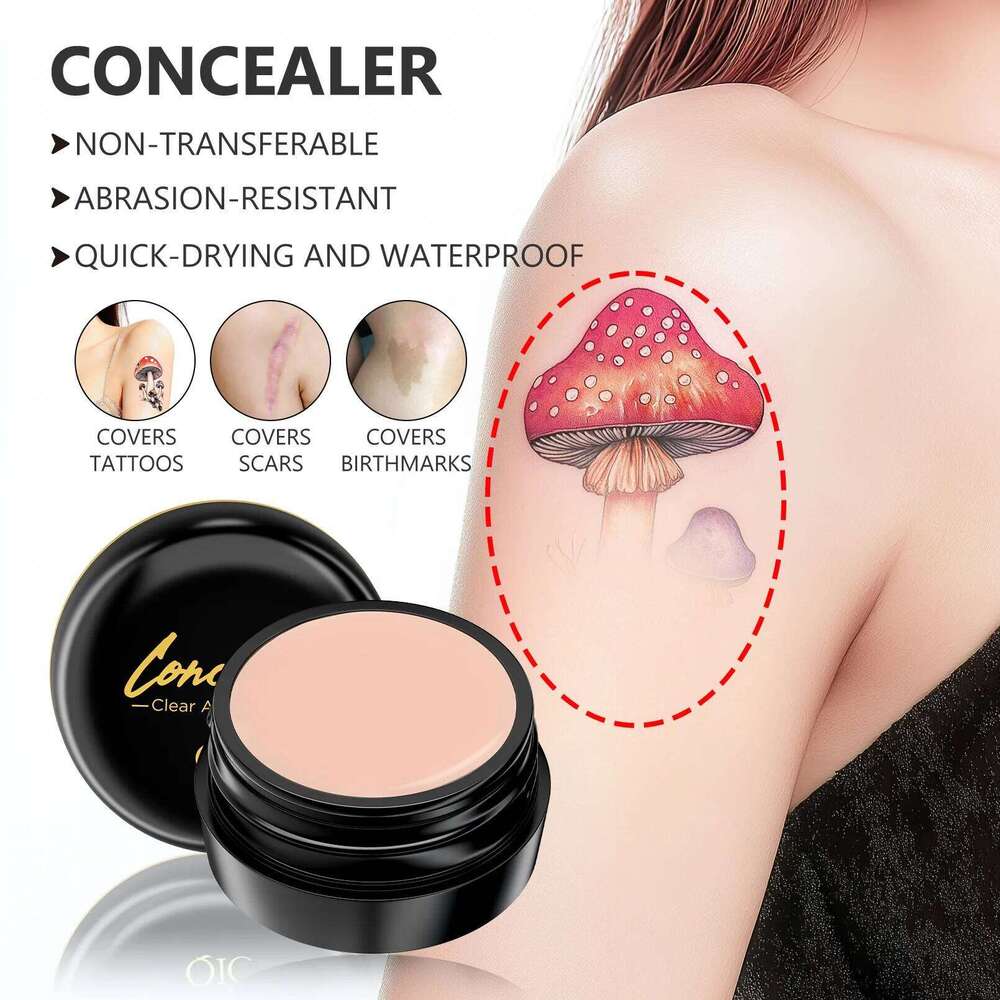 Full Coverage Cover Anti Dark Circle Freckle Waterproof Foundation BB Cream Concealer for Face Makeup Base Cosmetics 26L0209