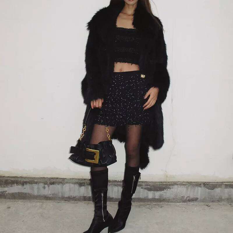 Vintage Tote Shoulder New Belt Buckle Hand Armpit Bag High Quality Pu Leather Underarm Bag Kl928
