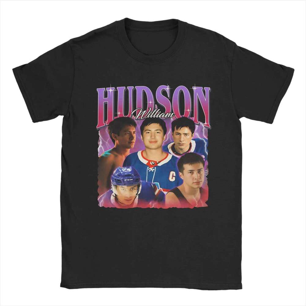 Vintage Hudson Williams Shane Hollander T-Shirt Men Crewneck 100% Cotton T Shirts Heated Rivalry Short Sleeve Tee Shirt Clothes X260209