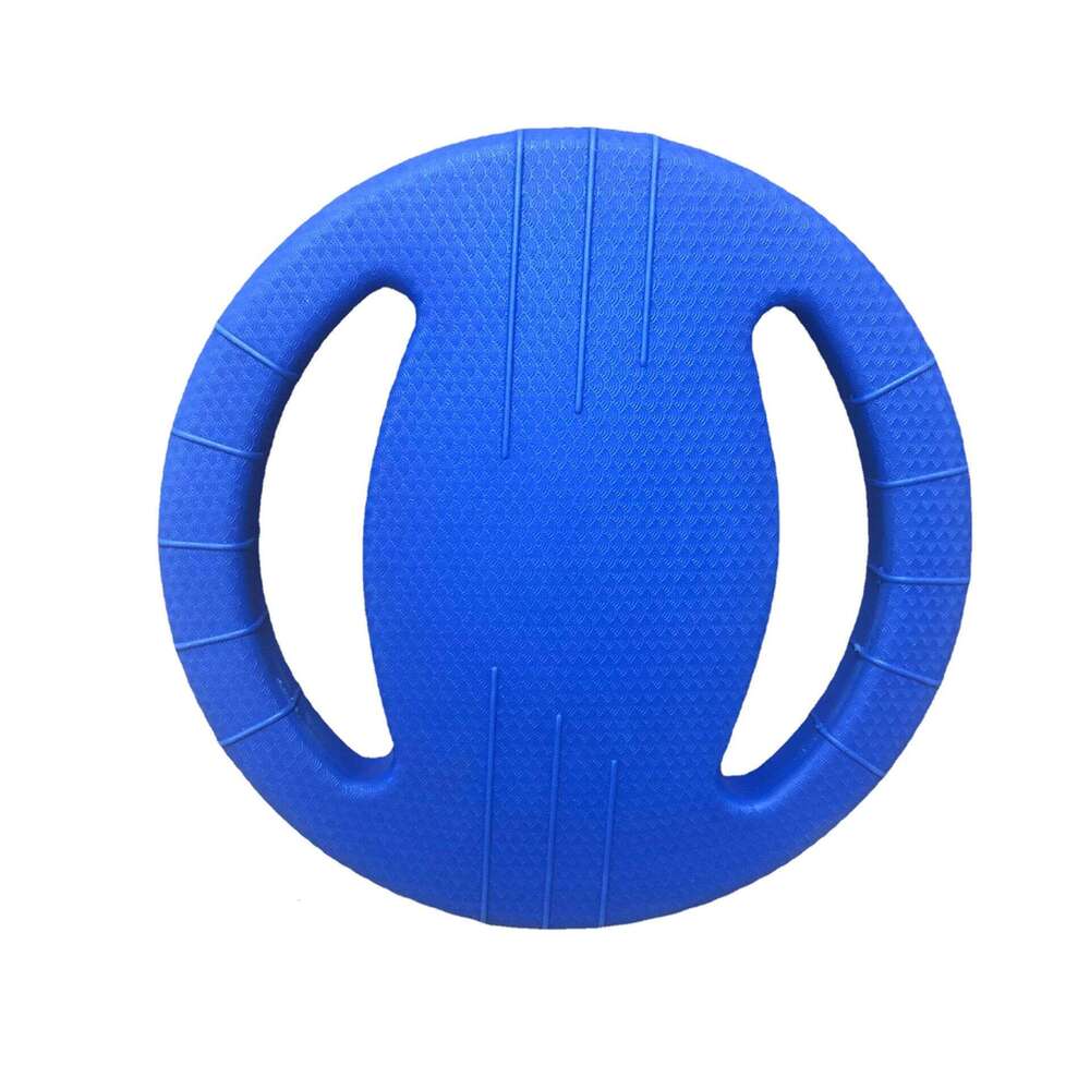 Frisbee Foam Outdoor Training Tug-of-War Golden Retriever Pet Dental Cleaning Toy Stress Relief Dual-Use Dog Pull Ring