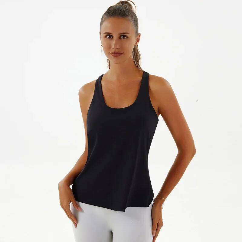 Women Vest Running Blouse Workout Sleeveless Yoga Shirts Gym Top Athletic Fitness Sports Tank Tops Quick Dry 26Y0209
