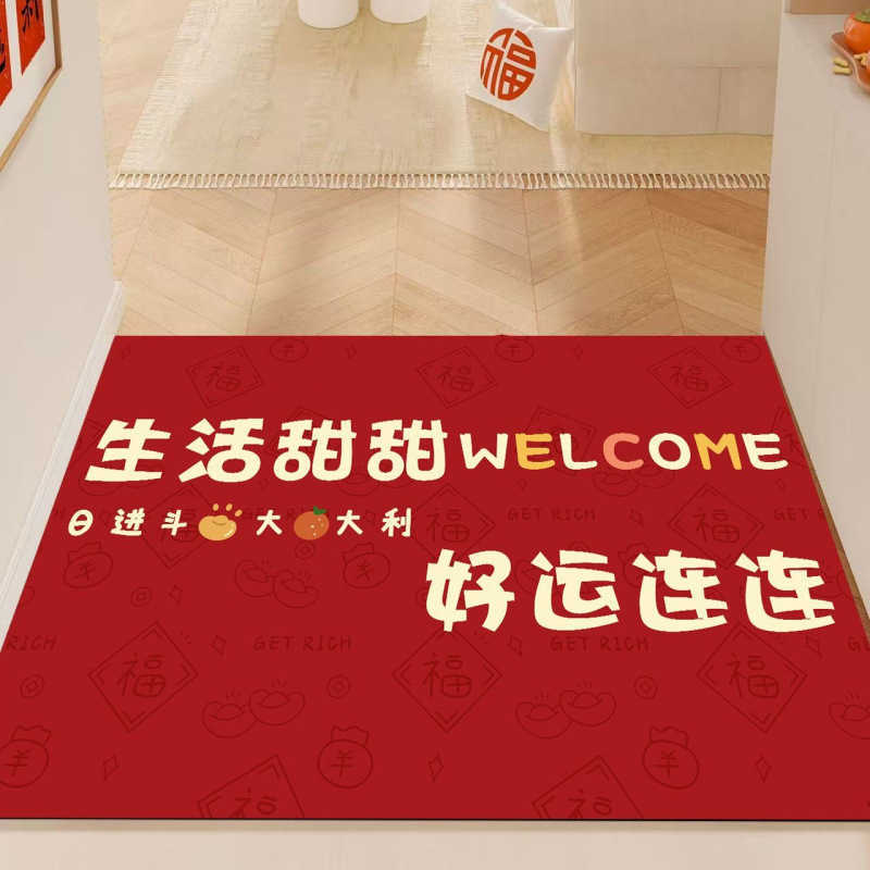 Floor mat for the entrance door hallway foyer corridor home use cartoon floor mat welcome home carpet mat S260207