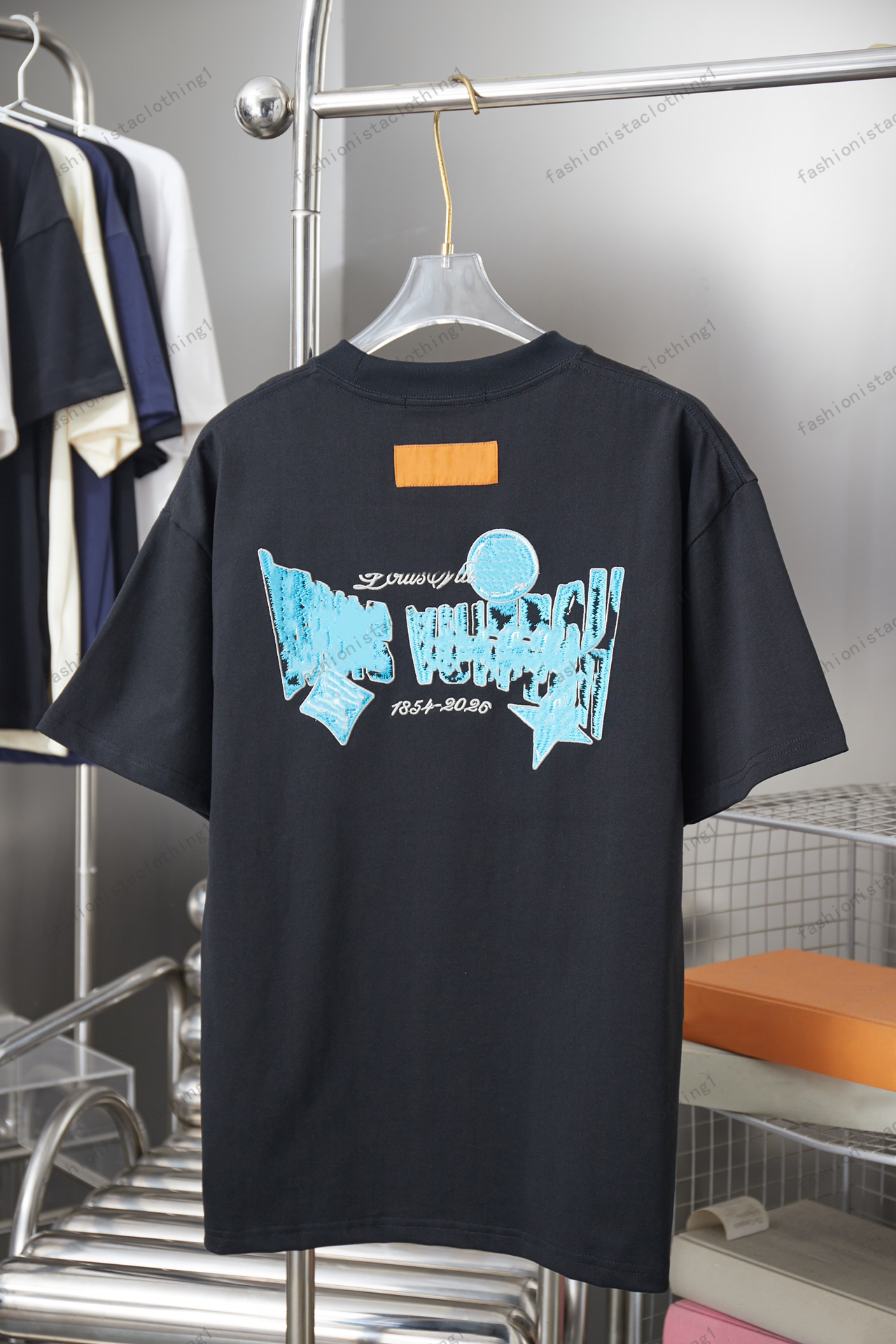 2026 Fashion Designer MensT shirts Printed man T-shirt Cotton Casual Tees Short Sleeve Hip Hop Streetwear TShirts SIZE S-3XL