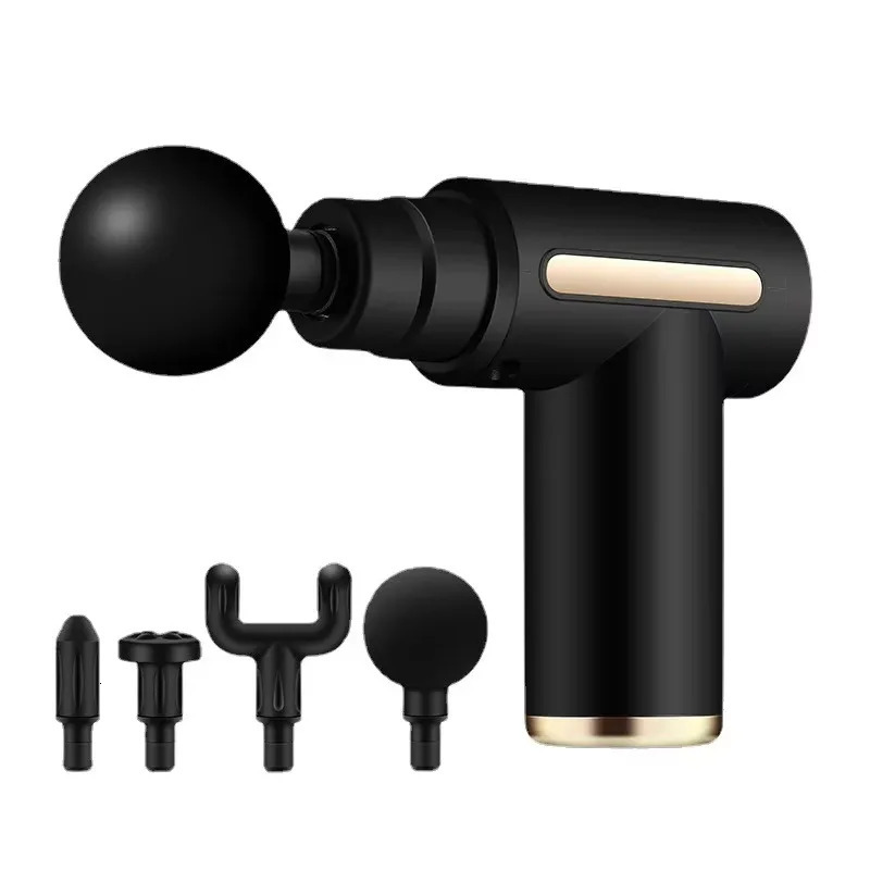 2026 Portable Fascia Gun Deep Tissue Massage Mini Lightweight Adjustable Speed Whole Body Massage Equipment 260129