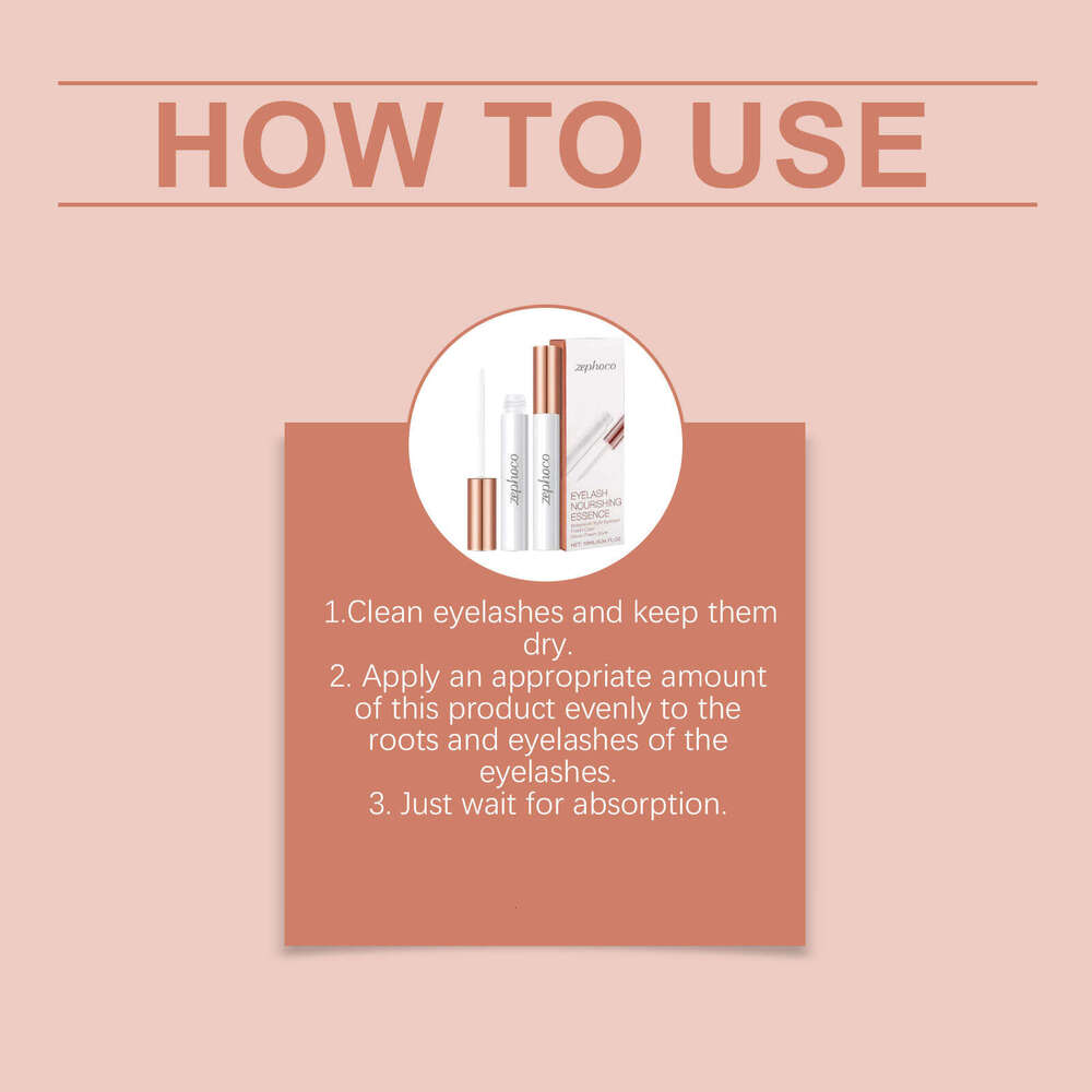 zephoco Daily Gentle Care Beautiful Eyelashes Natural Long-lasting Smooth Application Mascara