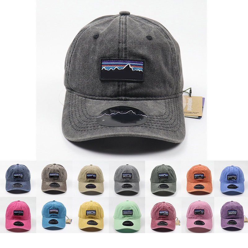 Winter Men's Soft Crown Cotton Baseball Cap - Pre-Washed Denim-Inspired Solid Color Dad Hat w/Comfort Fit for Outdoor Hiking Camping