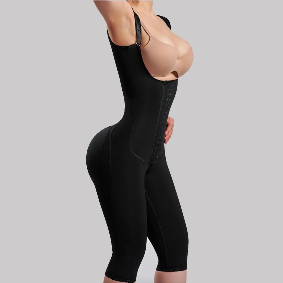 Womens Double High Compression Underwear High-back Hourglass Girdle Waist Trainer Post-operative Shaper Fajas Colombianas 260203