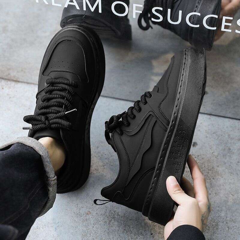 Autumn 2025 New Men's Versatile Sports Casual Thick-Soled Non-Slip Sneakers for Work Breathable Trendy Shoes