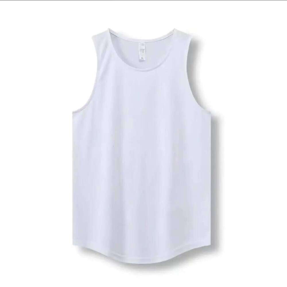 Summer Marathon Quick Dry Sports Men's Sleeveless Running Training Basketball Loose Fit Tank Top 26Y0209