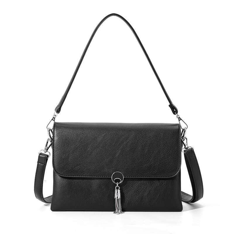 Totebag Shoulder ROSE NOIRE Russian Cross Border High End Commuter Large Capacity PU Leather Crossbody Women S Underarm Bag
