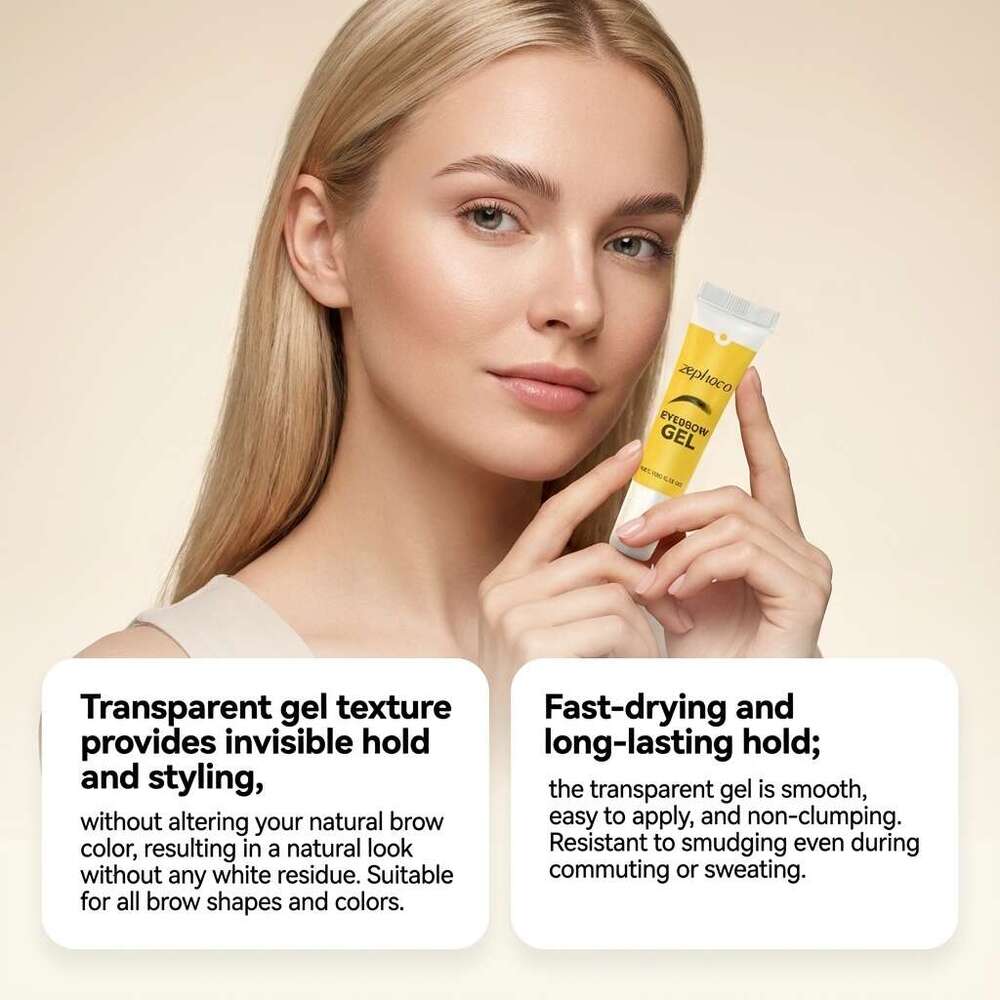 zephoco Gel Naturally Smooth, Light Beautiful for Daily Makeup and Eyebrow Styling