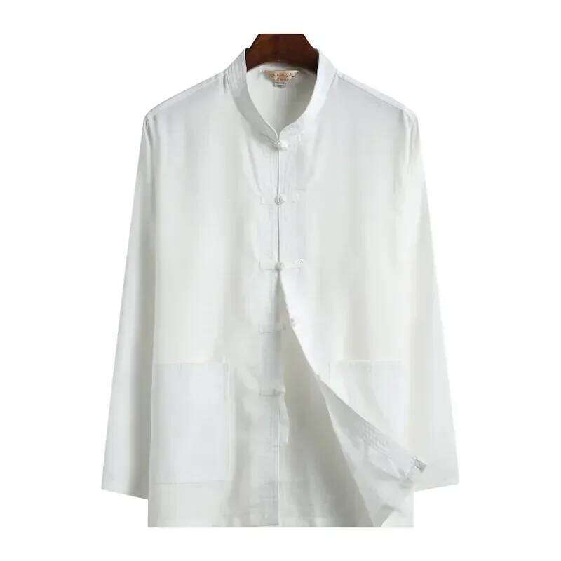 Mardi Hefxessdr Dragon Shirt Kung Fu Coats China New Year Tang Suit Traditional Chinese For Jackets Hanfu Men Clothing