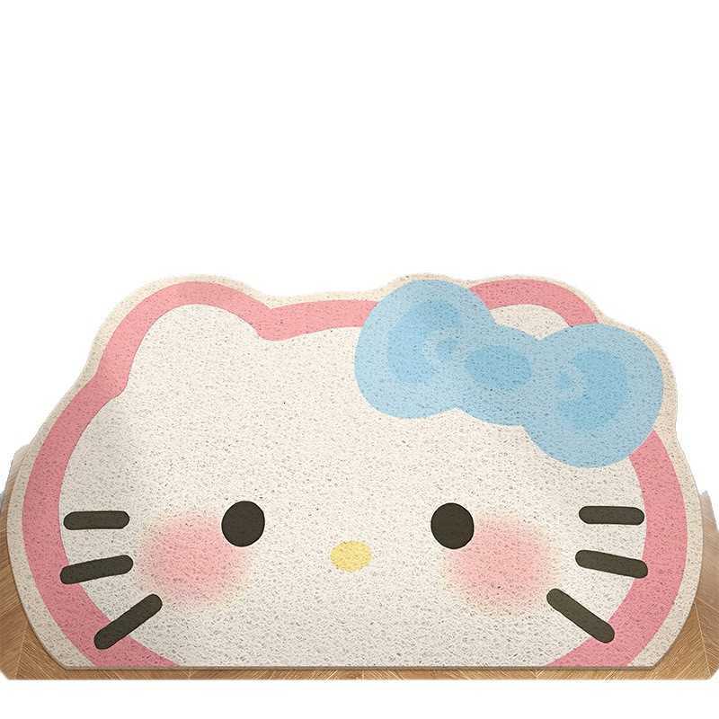 Cartoon Kitty Cat Floor Mat is easy to maintain suitable for home entrance cute and girly a charming entryway doormat S260207