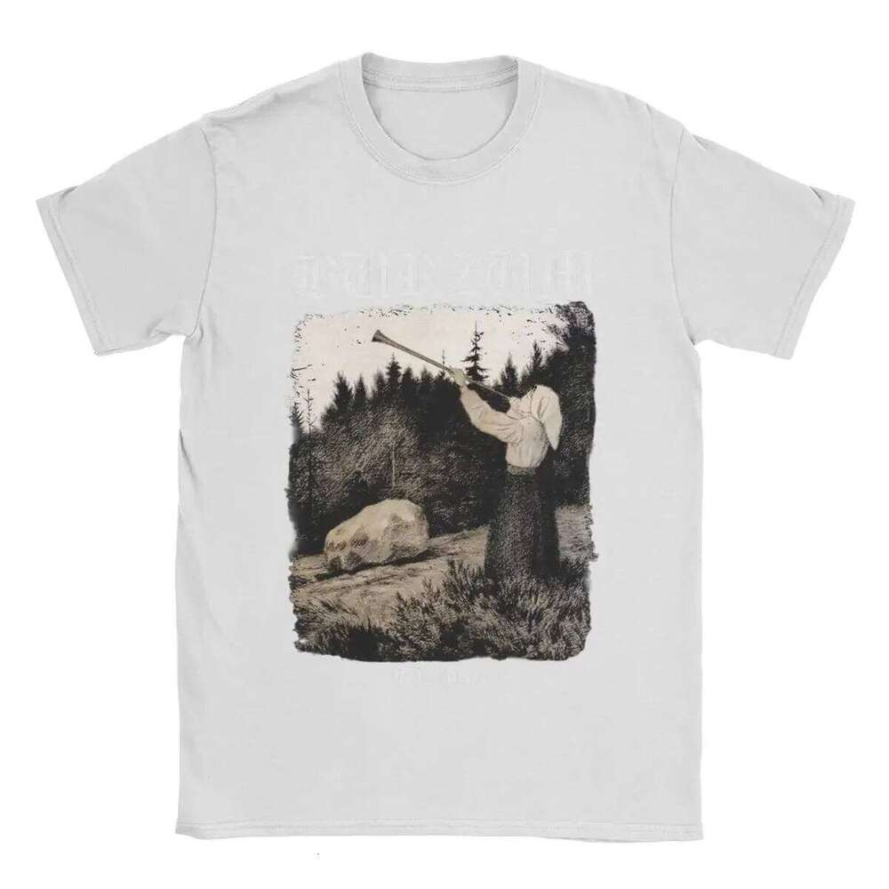 Burzum Blow The Trumpet T Shirts Versatile Cotton Vintage Short Sleeve Daily Men Women Amusing Harajuku Streetwear Unisex Tops X260209