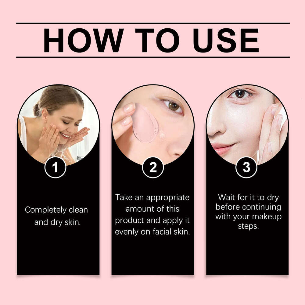 EELHOE Pre-Makeup Brightening Firming Gel Moisturizing Hydrating Nourishing Skin Easy to Apply Lightweight Transparent Face Primer