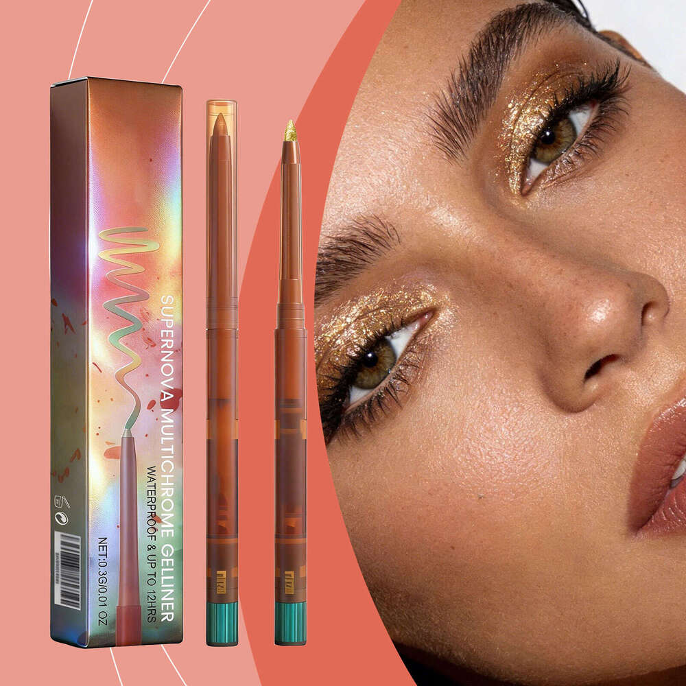AMZ Color-Changing Eyeliner Gel Pen#04 Smooth and fluid eyeliner with intense color that resists smudging, a dazzling stage makeup pen