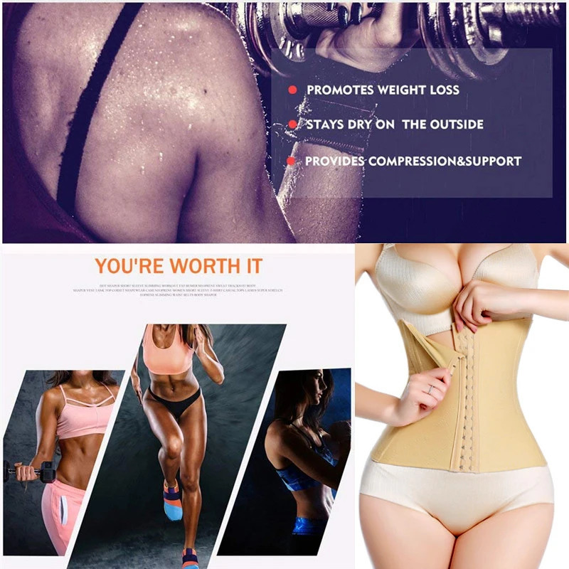 XXXXXXS Corset Slimming Waist Trainer Modeling Belt Women Dress Underwear Body Shaper Waist Cincher 8 Steel Bone Girls Shapewear 260207