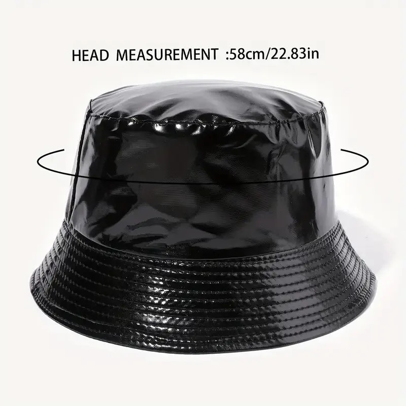 Reversible Waterproof Bucket Hat For Women Rain hat Fishing Dot Caps Hat Two Side Cap Female H3 260208