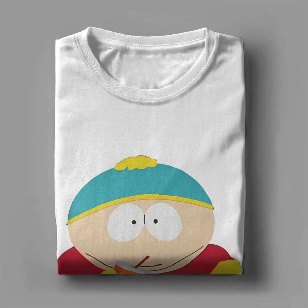 Eric Cartman Graphic T for Men Women Pure Cotton Tee Shirt Clothing X260209
