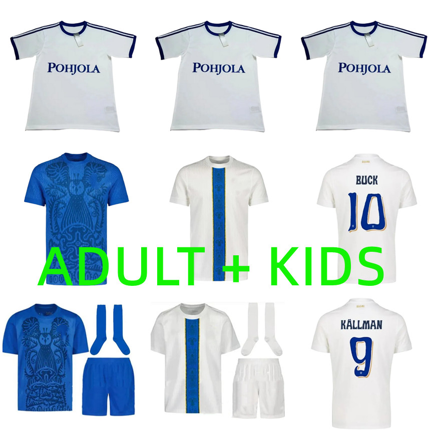 2025 2026 2027 Finland National Team Soccer Jerseys 25 26 27 PUKKI SKRABB RAITALA JENSEN Suomi New Home Away Retro 1982 Men Football Shirts Uniforms Men kids kit
