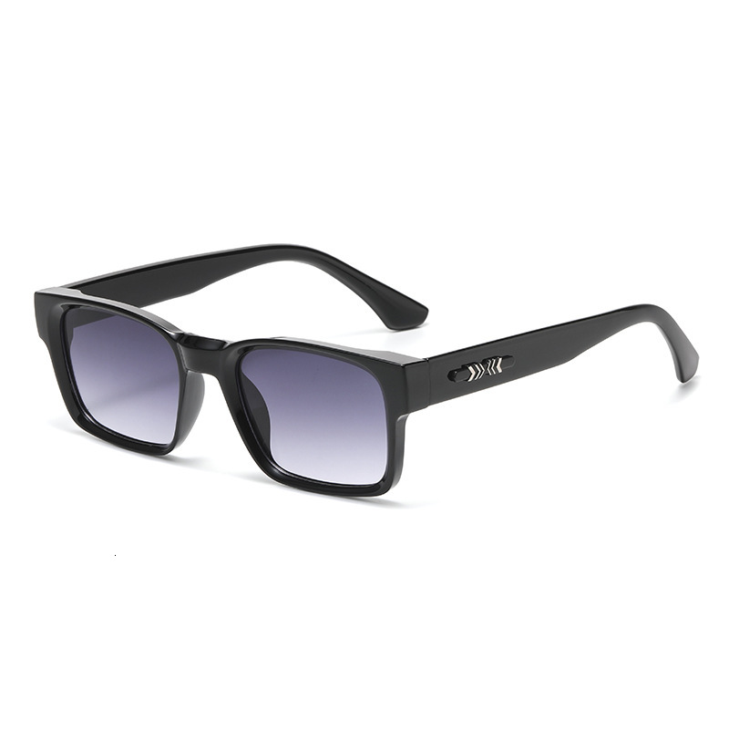 irregular Sunglasses New Fashion Square Frame Sunglasses For Men UV Protection Leopard Print Large Women Trendy