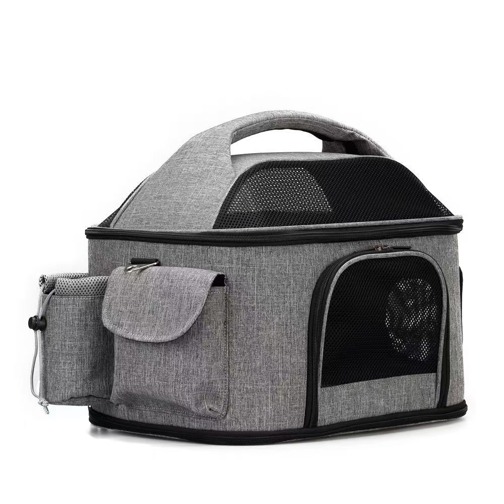 Pet cat bag Go out portable cat bag Winter Crossbody backpack Dog cat cat cage to carry supplies