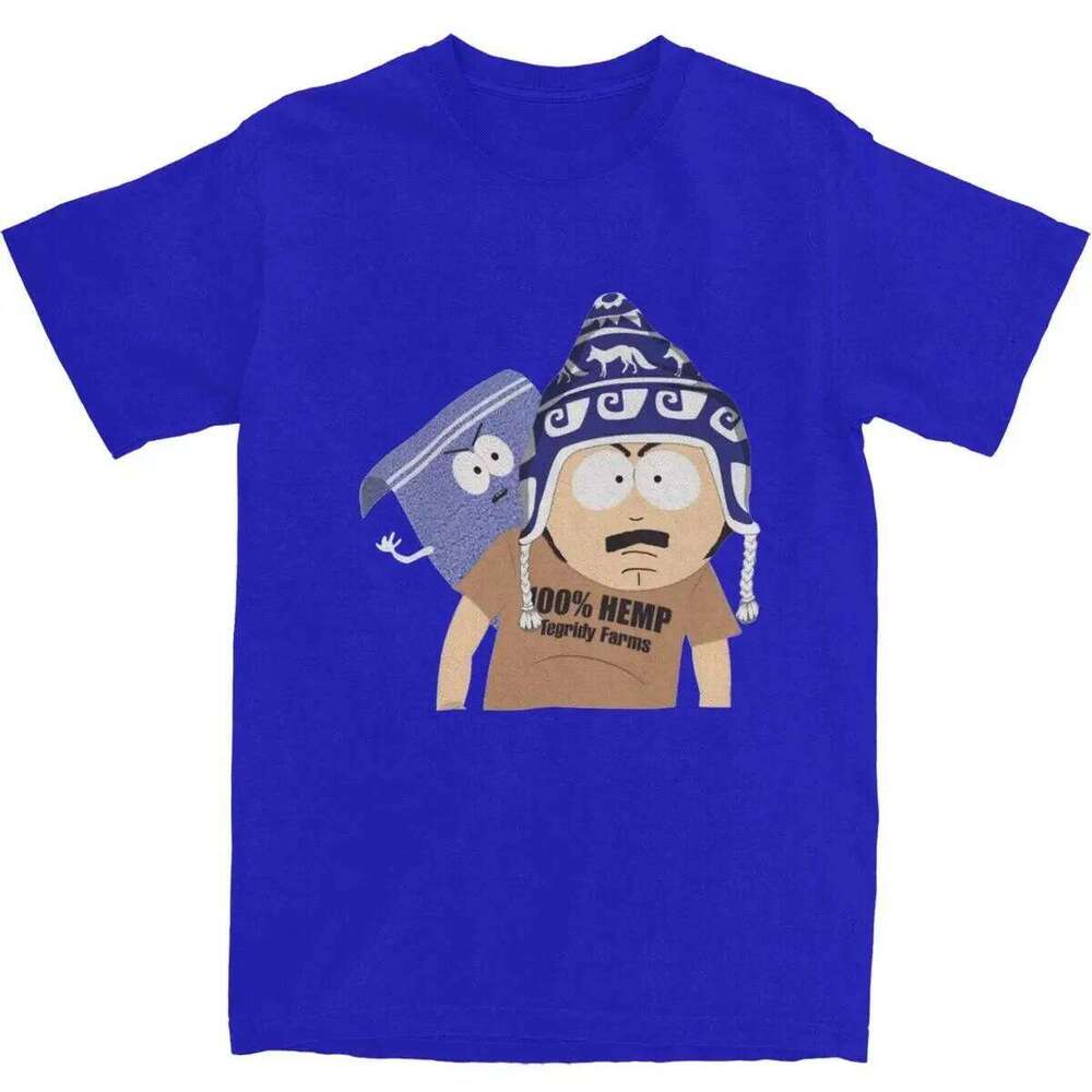 Clothes Leisure Tee Shirts Men Women Tegridy Farms Randy Marsh And Towelie Shirt Merchandise Souths Parks Pure Cotton T-shirts X260209