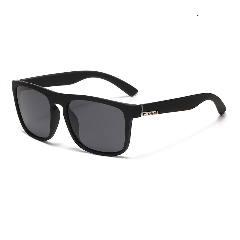 irregular Sunglasses New Men's Polarized Sunglasses Colorful Film Sports Elastic Paint PC Frame Glasses