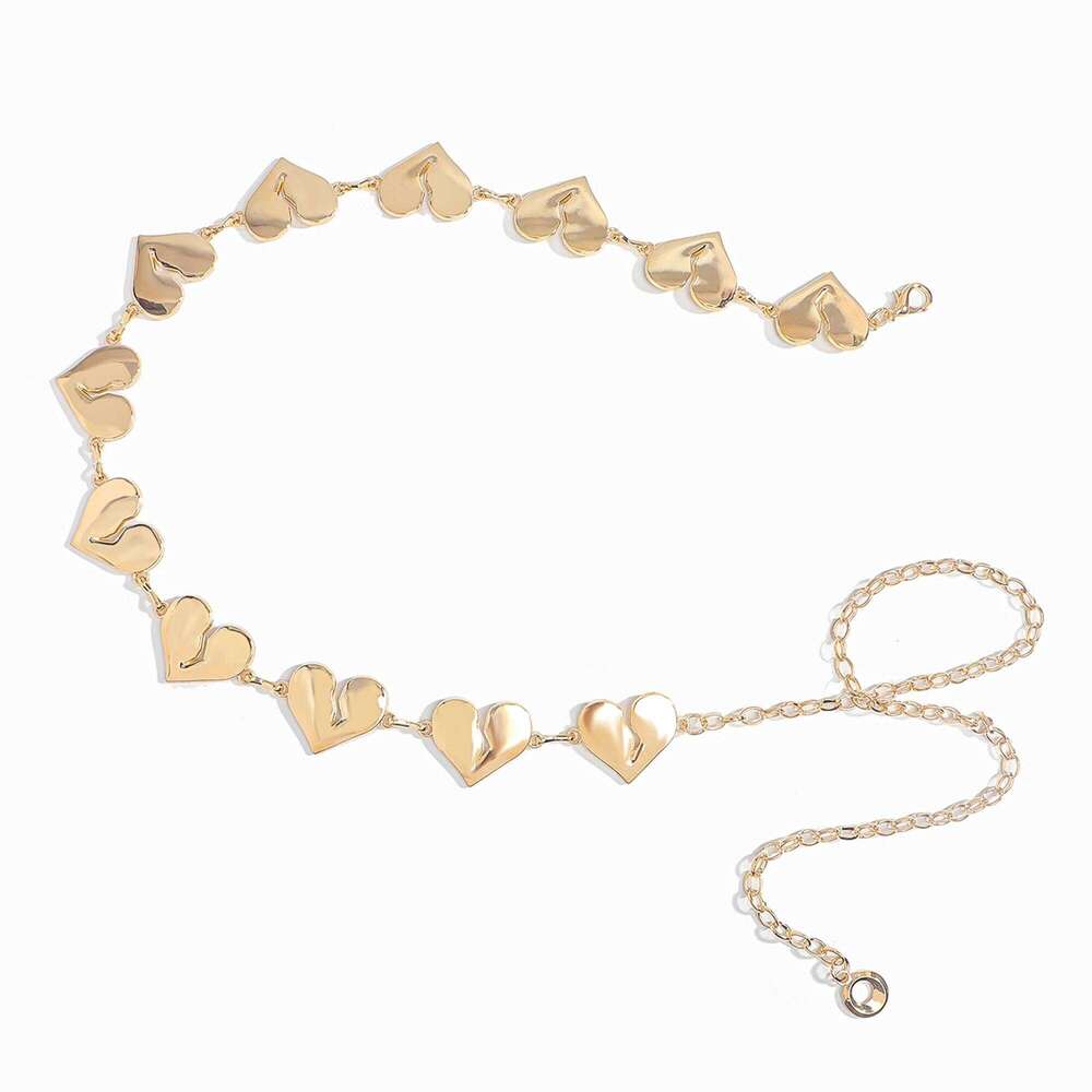 New style personalized chain shell high-end sense fashionable matching decoration for skirts and pants X260209