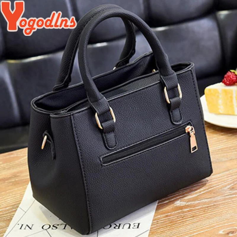Yogodlns women beading pendant handbag ladies embossed shoulder bag ladies Messenger bag hairball bags high quality bag 260130