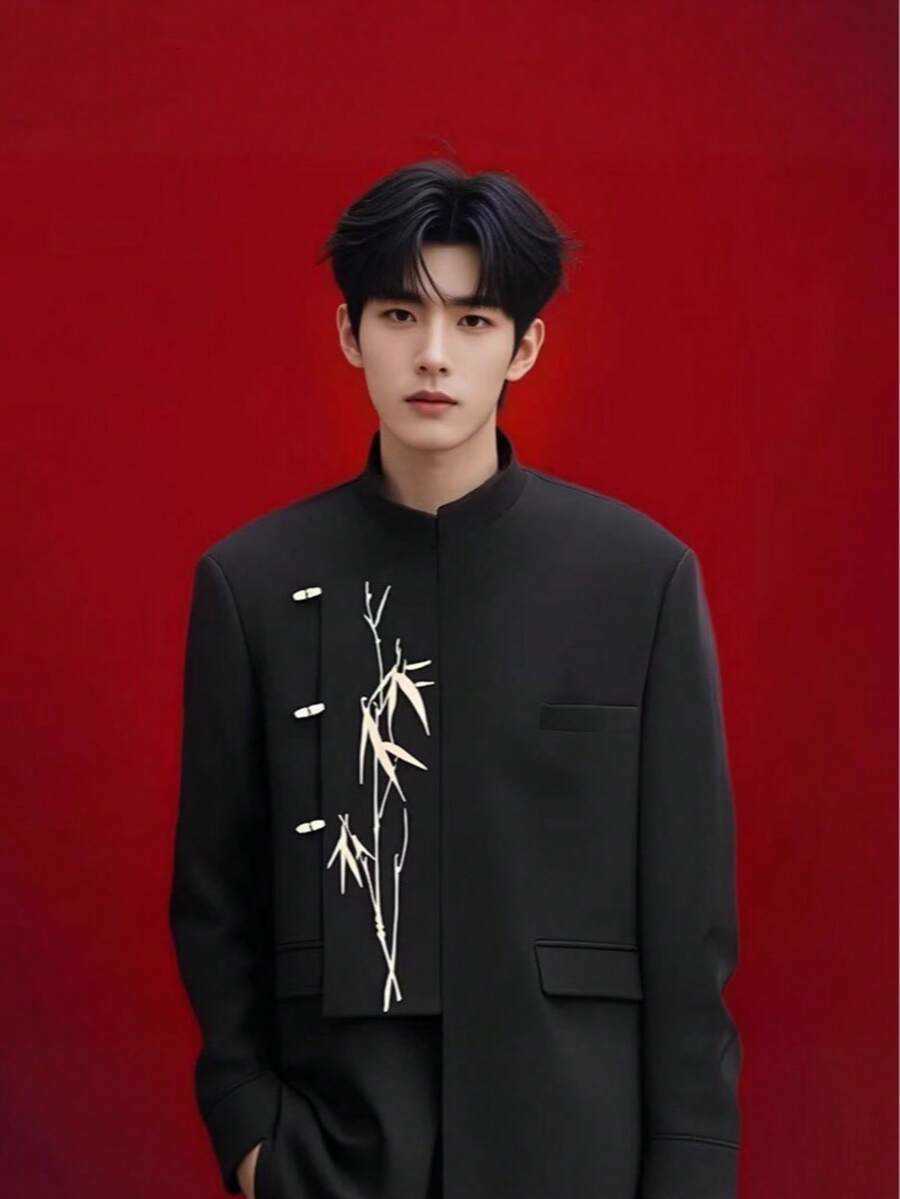 New Chinese Zhongshan Suit Mens Style Republic Of China Tang Suit Standing Collar Suit Jacket Mens High-End Versatile Suit Chinese Style C260209