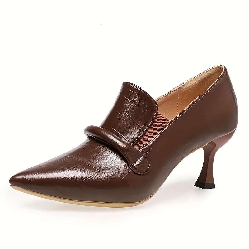 New Black Stiletto Heels Women Designed Spring Summer Featuring A Pointed Toe And Non Slip Sole Perfect For Formal Events MOJIDASHU