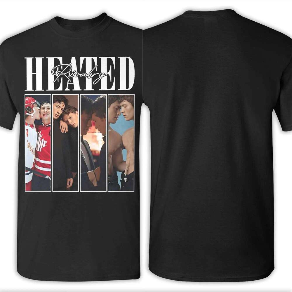 Men Hockey Heated Rivalry Ilya And Shane T Shirt Pure Cotton Clothing Fashion Short Sleeve Crewneck Tees Gift Idea T-Shirts X260209