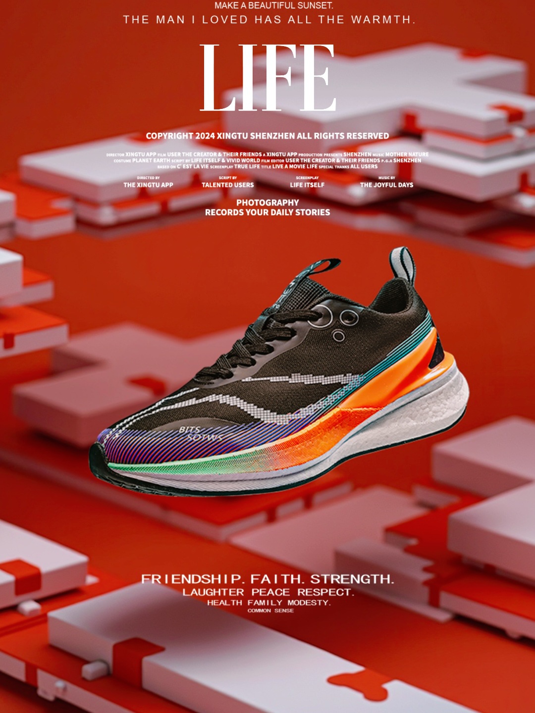 hot Free shipping Running Shoes Breathable running shoes for men lightweight soft soled daily commuting sports shoes