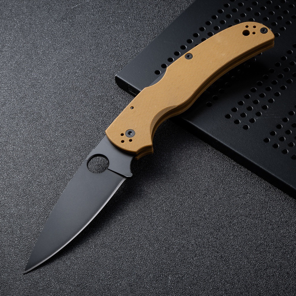 2Models knife C244CPM Folding Blade Knife 3 7 S30V Blade G10 Handles