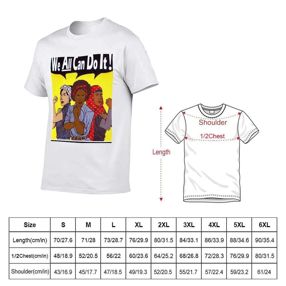 It T-Shirt Do designer personalised t cotton shirt We man Can X260209