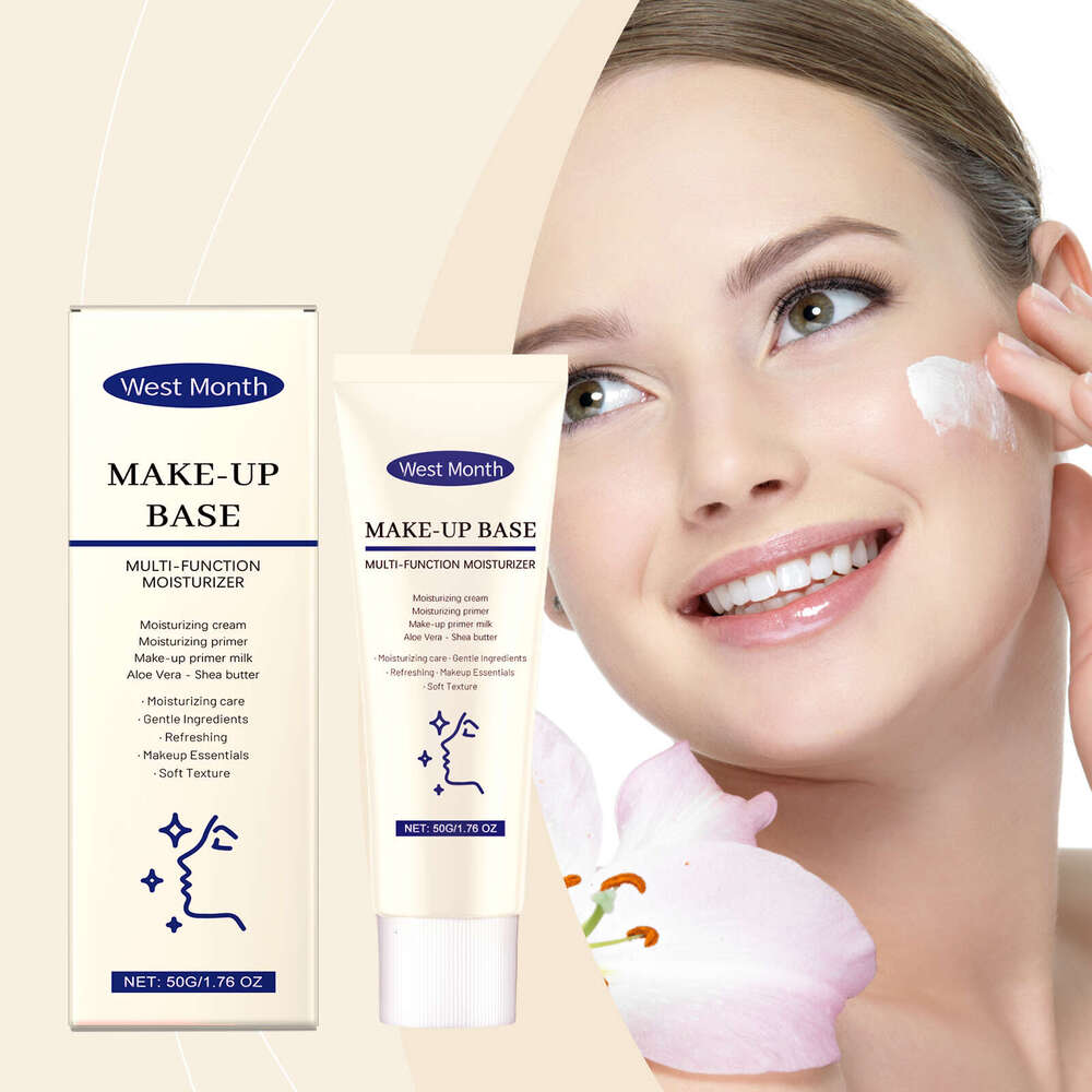 West Month Moisturizing Primer Hydrating Oil Control Matte Finish Clear Makeup Feel Non-White Lotion