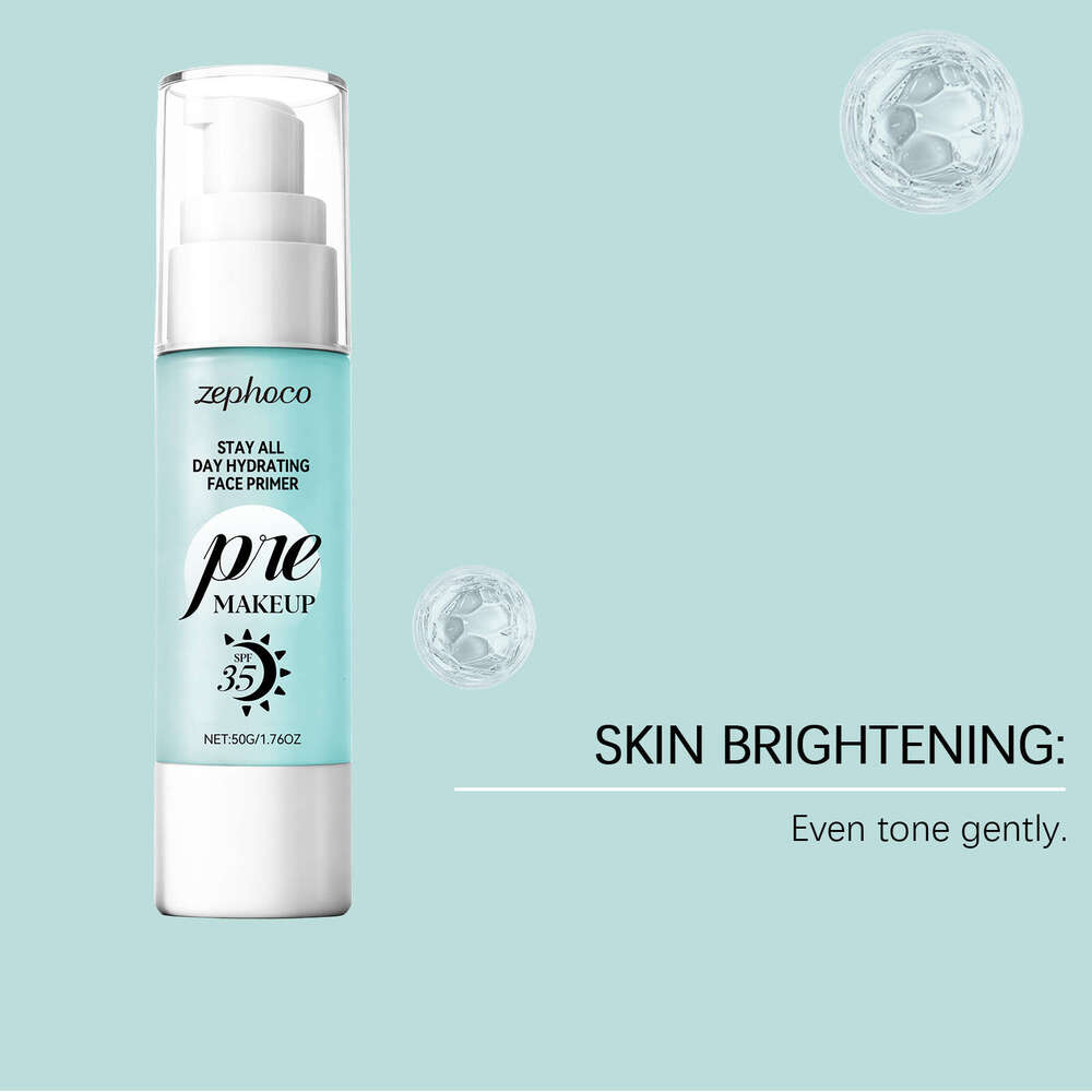 zephoco Protective Makeup Primer Daily Outdoor Facial Skin Protection Refreshing Lightweight Moisturizing Hydrating Lotion