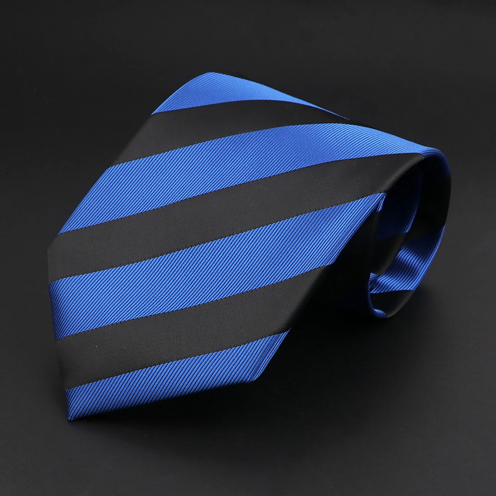 Men Classic Striped 8/9cm Ties Purple Blue Pink Thin Summer Jacquard Necktie Fit Wedding Party Office Daily Wear Cravat Suit Tie 260208