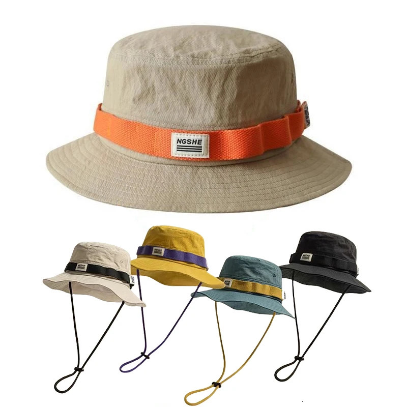 UV Protection Sun Hat for Outdoor Wide Brim Fishing Bucket Hat Men Women Summer Camping Beach Cap Sun hats for Women 260204