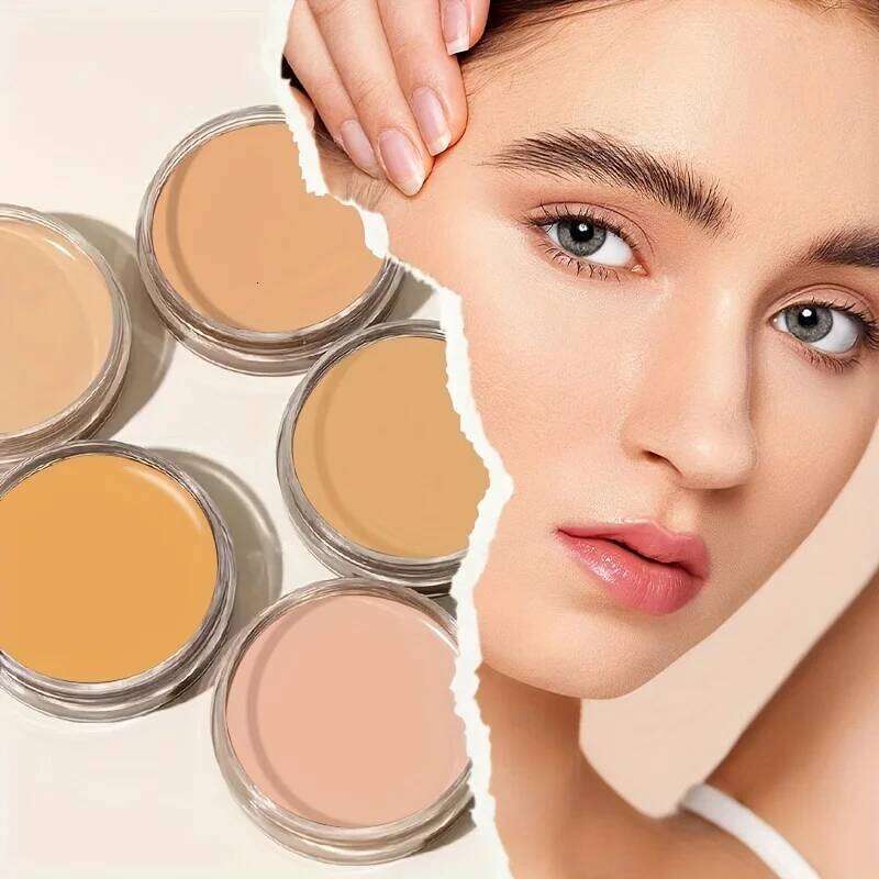 Full coverage foundation - matte finish, creamy texture, strong coverage, moisturizing, oil control, pore minimizing, non-greasy 26L0209