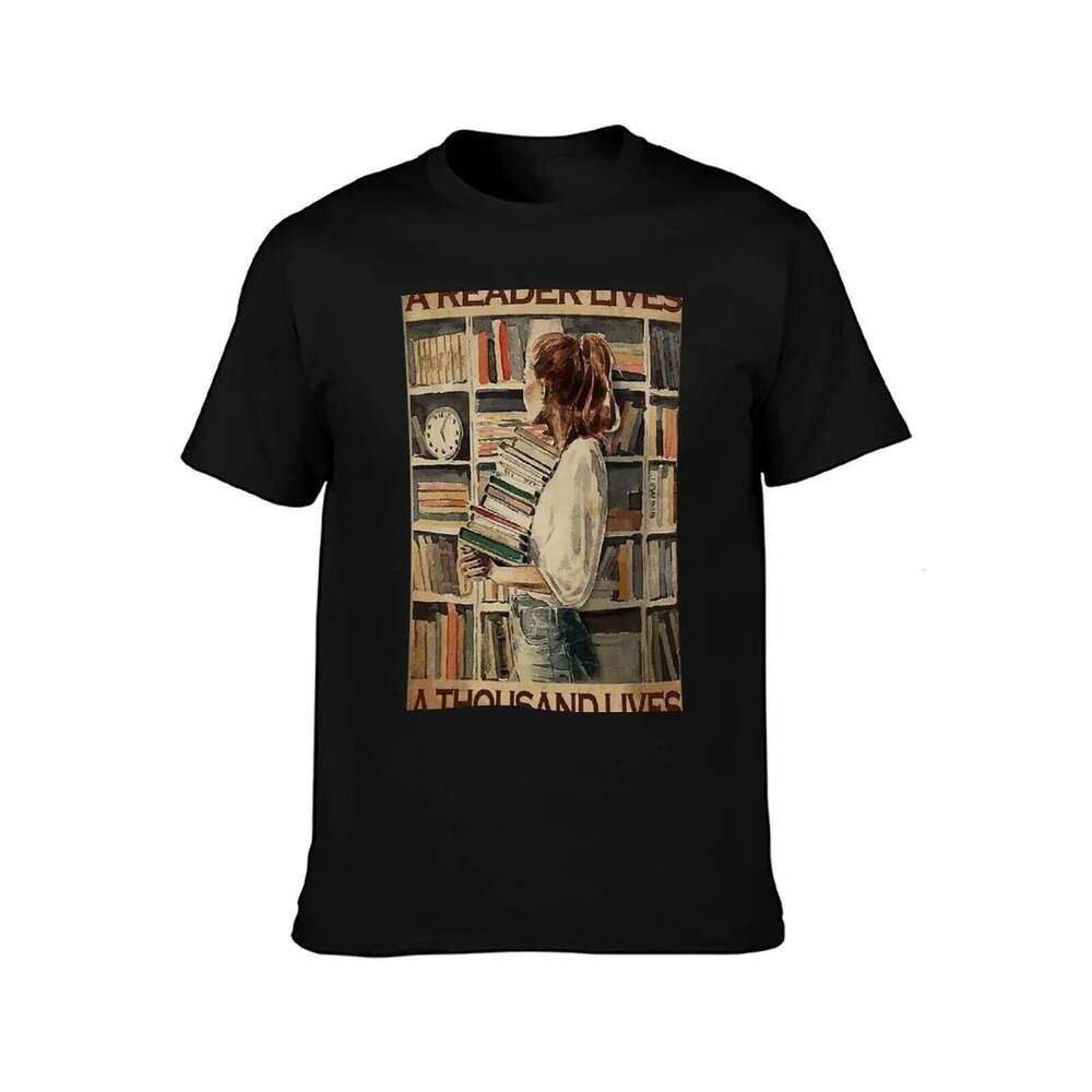 reader a thousand lives girl love book cotton shirt pack mens graphic anime t shirts for man T-Shirt X260209