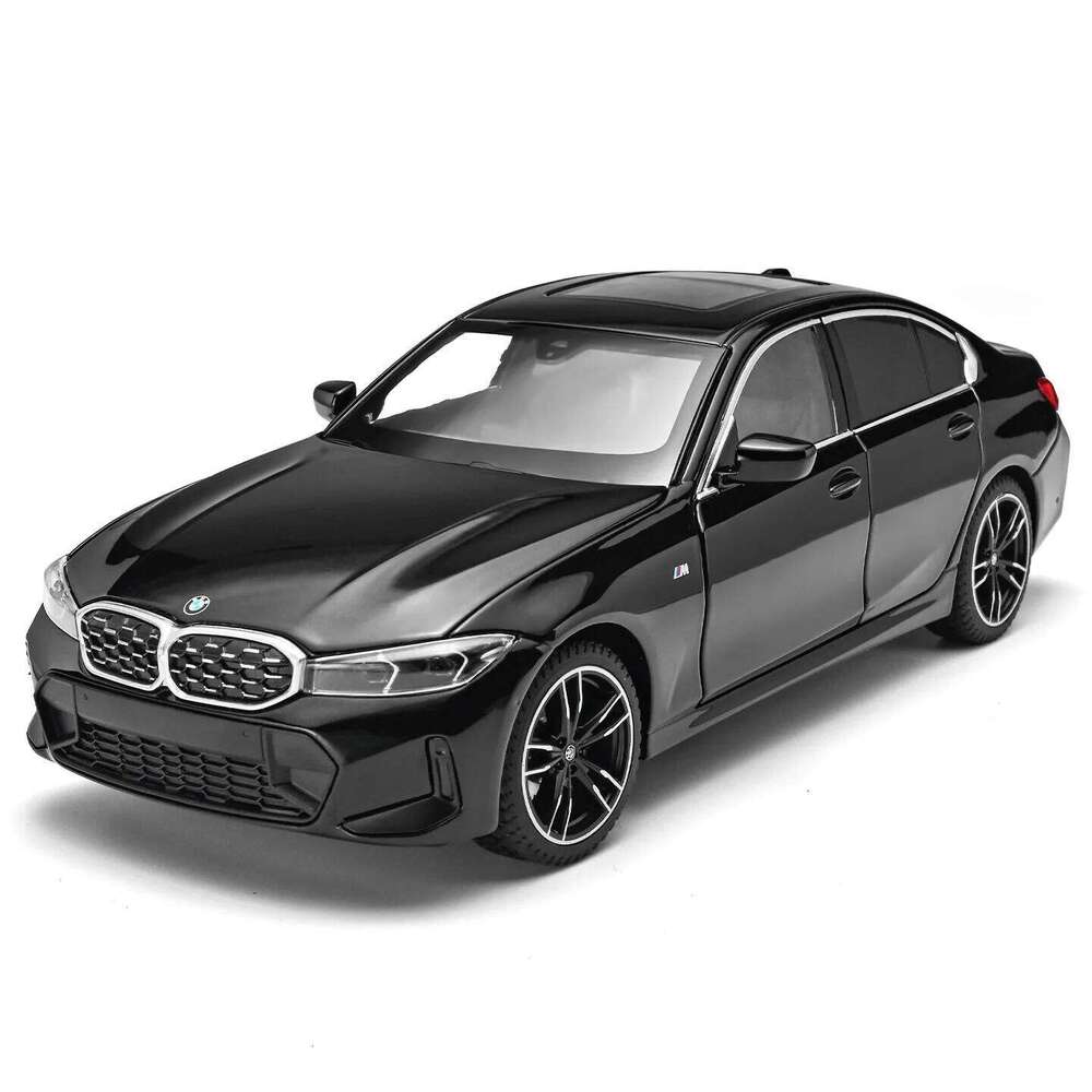 RGF 1:24 BMW 3 Series 325i 325LI M Coupe Alloy Diecast Metal Sports Vehicle Car Model Simulation Sound Light Kids Toy Gift 26W0209