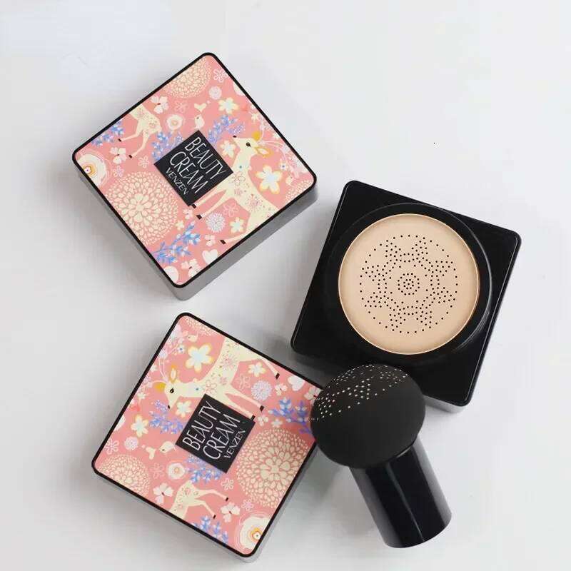 Waterproof BB Mushroom Head Air Cushion CC Cream Moisturizing Matte Full Coverage Acne Scars Brighten Skin Tone Cosmetics 26L0209