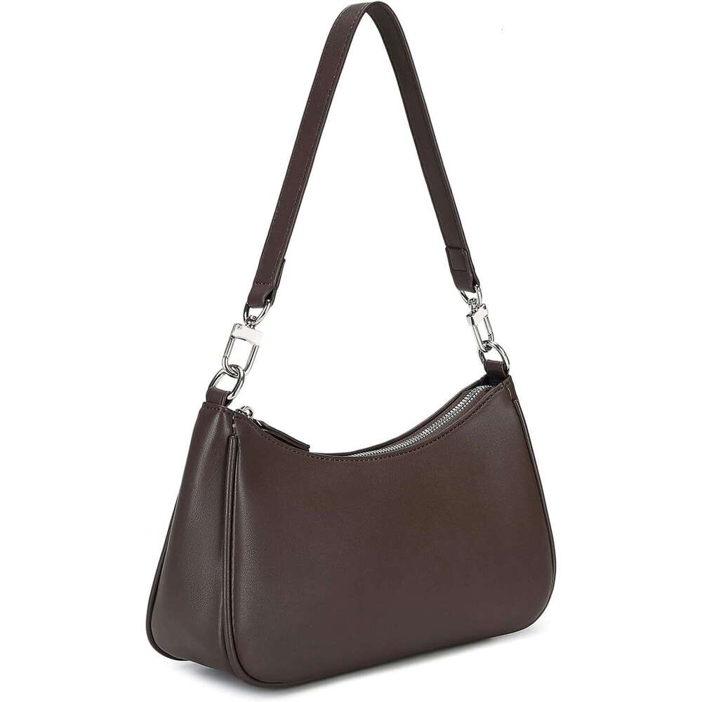 Small For Women Adjustable Shoulder Bags Crocodile Pattern Clutch Purse With Zipper Closure Retro