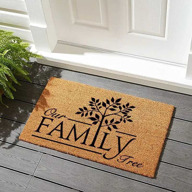 Minimally Designed Entrance Welcome Doormat Living Room Porch Decoration Rug Dirt Resistant Slip Resistant Mat S260207