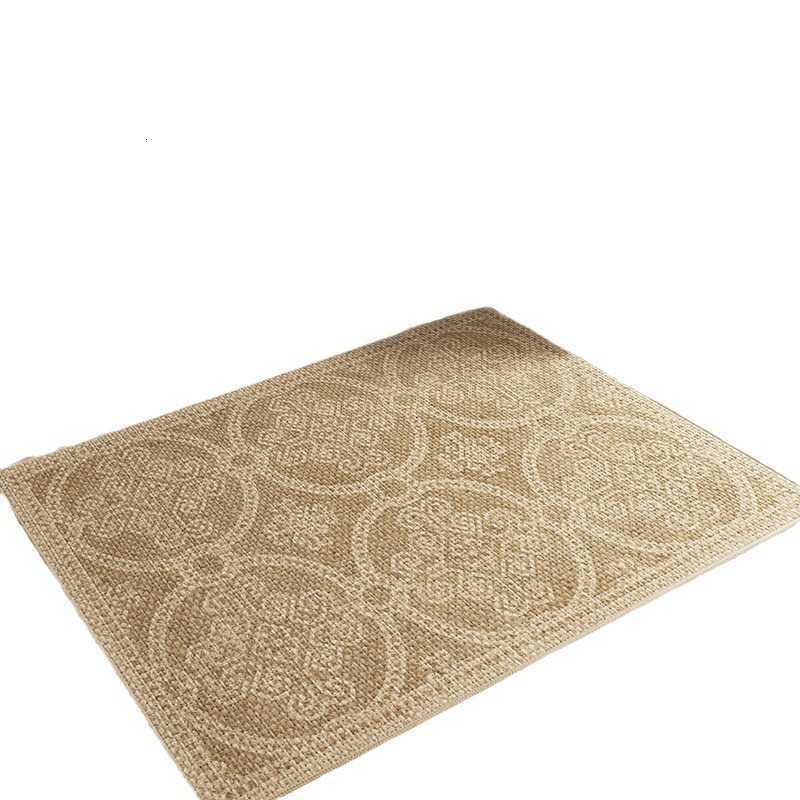 Minimally designed linen floor mat with quick drying and anti slip properties suitable for indoor use Entrance mat entryway foot rubbing carpet S26020