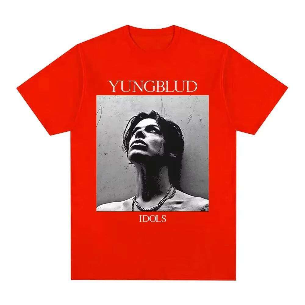 Yungblud Idios Black Square Photo Graphic Print T Shirt Men Women Clothing Short Sleeve T-shirts Casual T-shirt Tops X260209