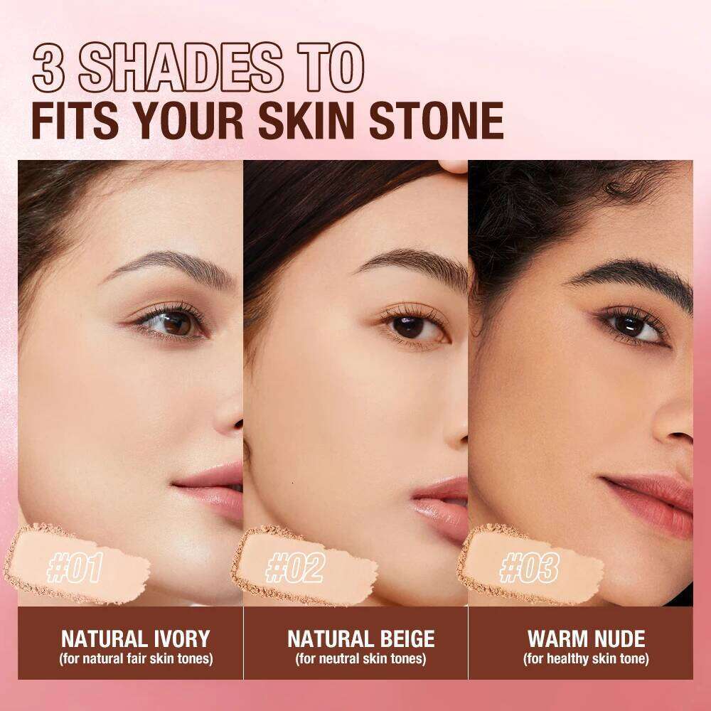 O.TWO.O 24 Hours Oil-control Waterproof Matte Face Makeup Cosmetic Setting Compact Powder 26L0209