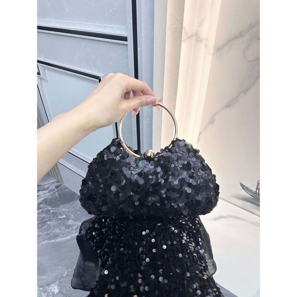 Hot Selling Sequin Party Banquet Handbag Bride Wedding Dress Evening Gown Clutch Women S Bag